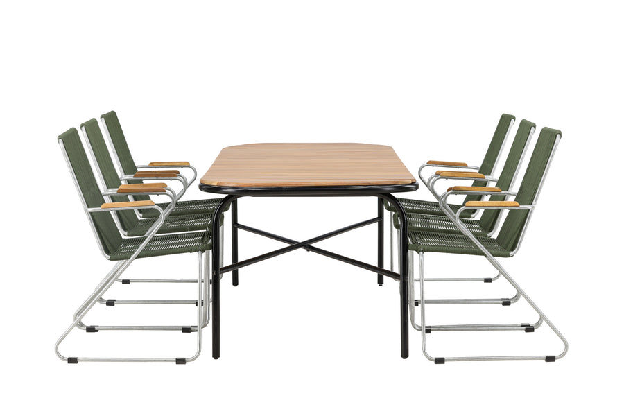 Holmbeck Rechteckige Essgruppe 