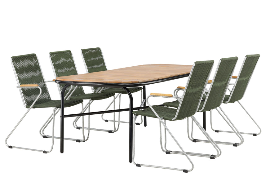 Holmbeck Rechteckige Essgruppe 