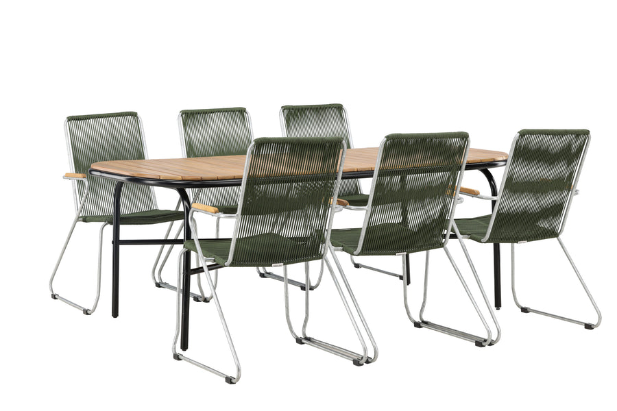 Holmbeck Rechteckige Essgruppe 