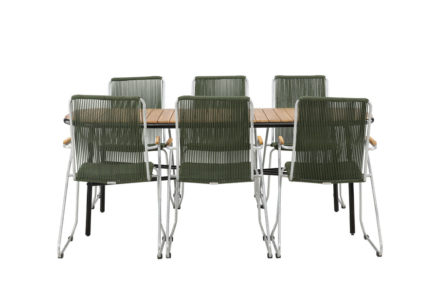 Holmbeck Rechteckige Essgruppe 
