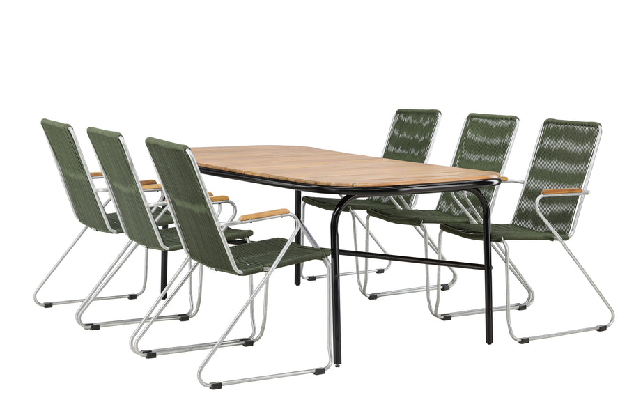 Holmbeck Rechteckige Essgruppe 