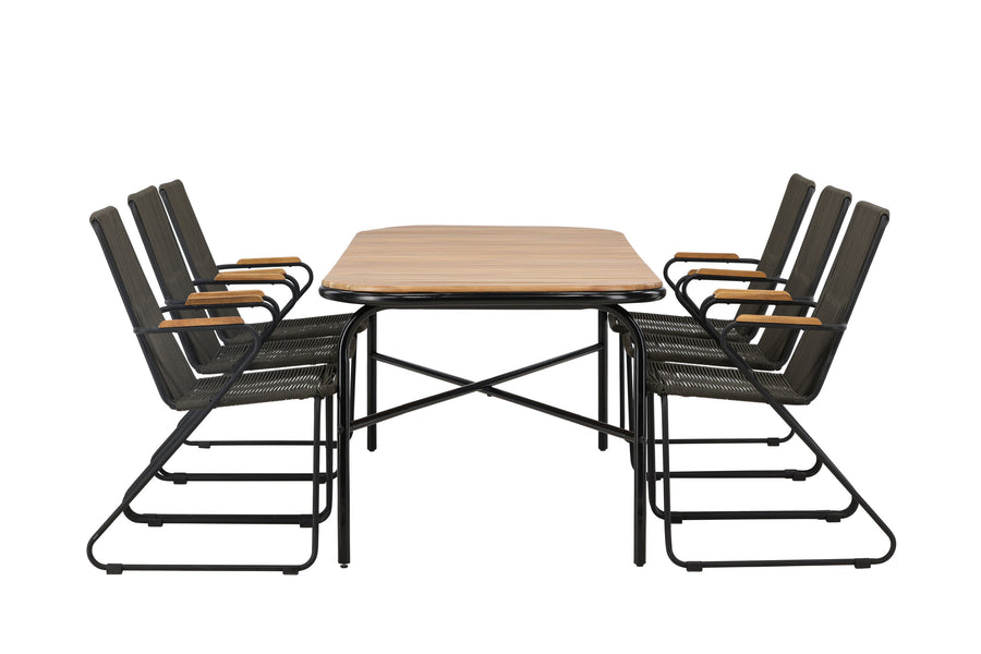 Holmbeck Rechteckige Essgruppe 