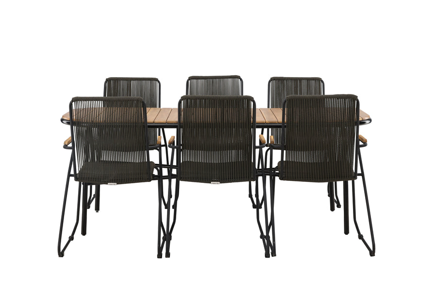Holmbeck Rechteckige Essgruppe 