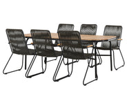 Holmbeck Rechteckige Essgruppe 