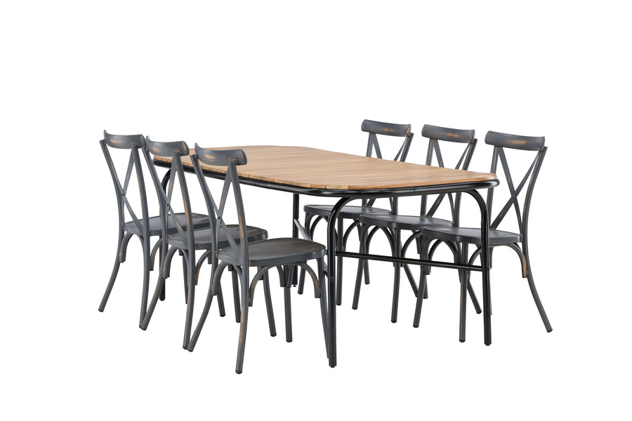 Holmbeck Rechteckige Essgruppe 