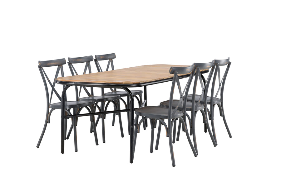 Holmbeck Rechteckige Essgruppe 