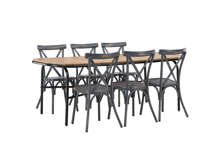 Holmbeck Rechteckige Essgruppe 
