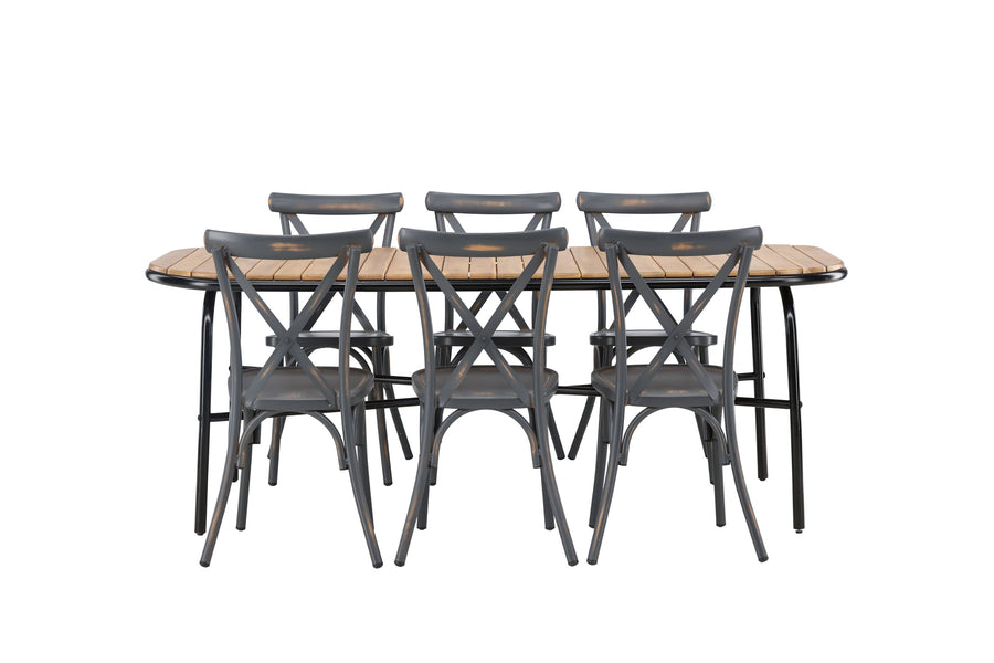 Holmbeck Rechteckige Essgruppe 