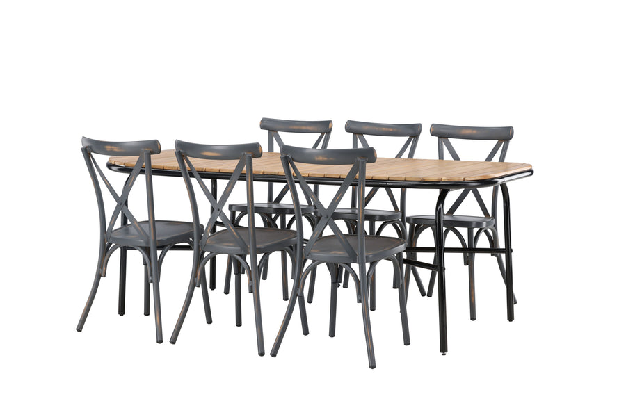 Holmbeck Rechteckige Essgruppe 
