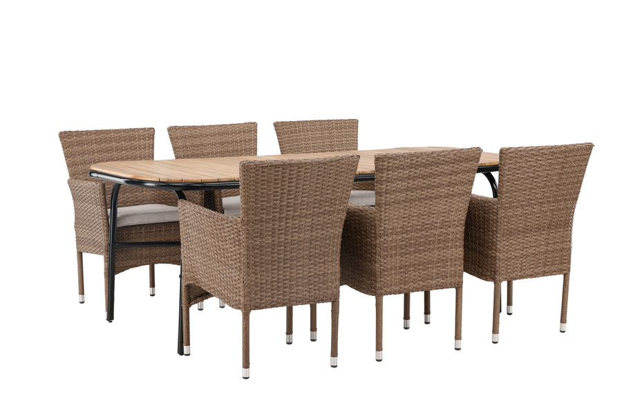 Holmbeck Rechteckige Essgruppe 