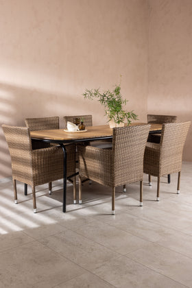 Holmbeck Rechteckige Essgruppe 