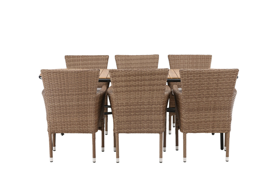 Holmbeck Rechteckige Essgruppe 