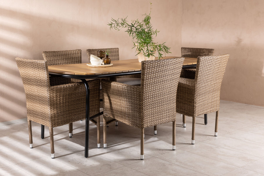 Holmbeck Rechteckige Essgruppe 