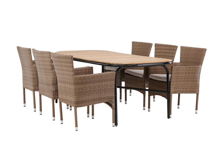 Holmbeck Rechteckige Essgruppe 