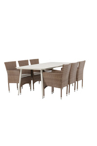 Lina Rechteckige Essgruppe 