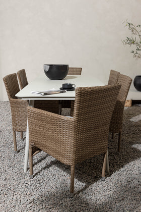 Lina Rechteckige Essgruppe 