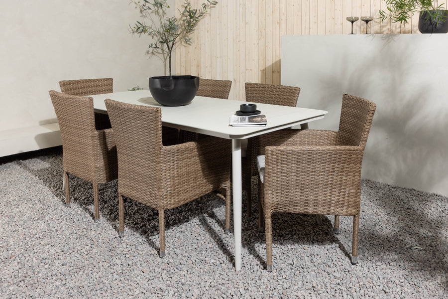 Lina Rechteckige Essgruppe 