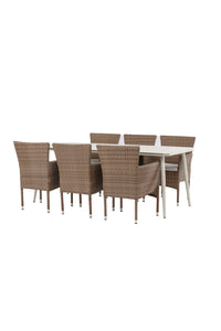 Lina Rechteckige Essgruppe 