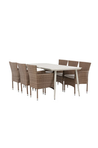Lina Rechteckige Essgruppe 
