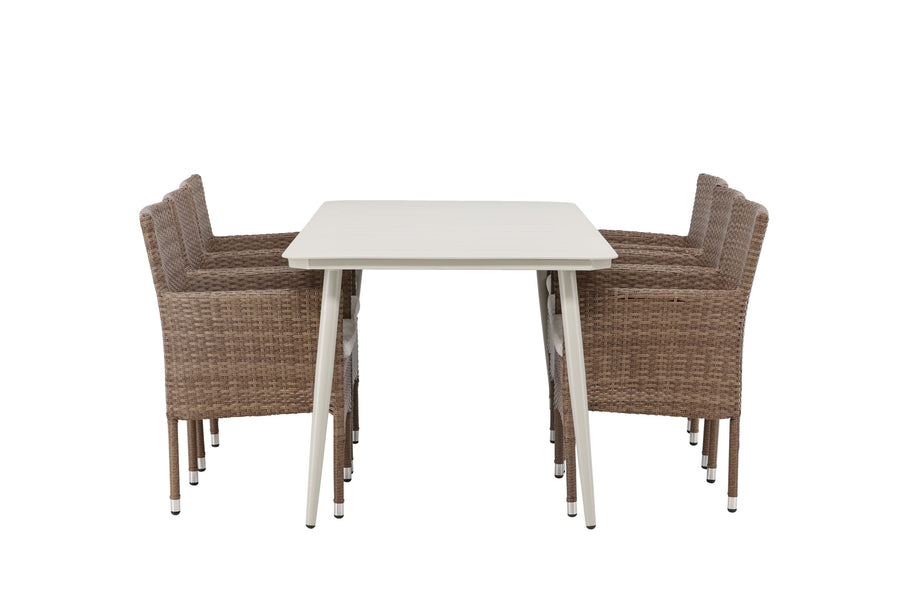 Lina Rechteckige Essgruppe 