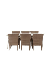 Lina Rechteckige Essgruppe 