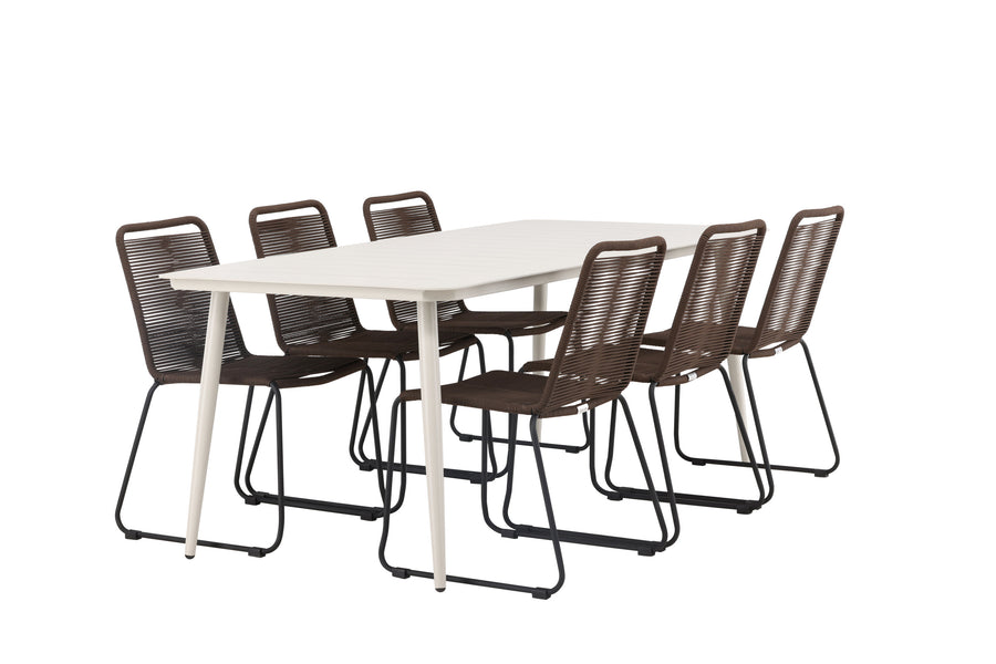 Lina Rechteckige Essgruppe 