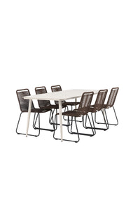 Lina Rechteckige Essgruppe 