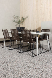 Lina Rechteckige Essgruppe 