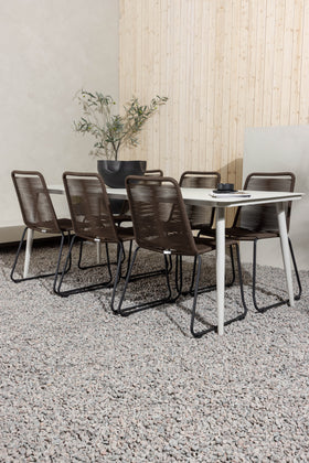 Lina Rechteckige Essgruppe 
