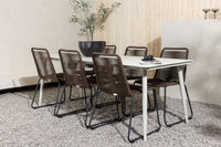 Lina Rechteckige Essgruppe 
