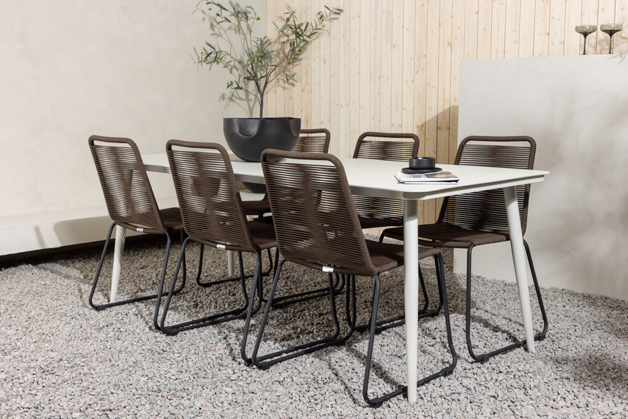 Lina Rechteckige Essgruppe 