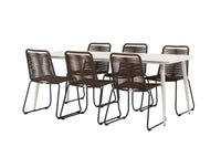 Lina Rechteckige Essgruppe 