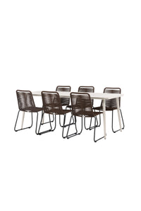 Lina Rechteckige Essgruppe 