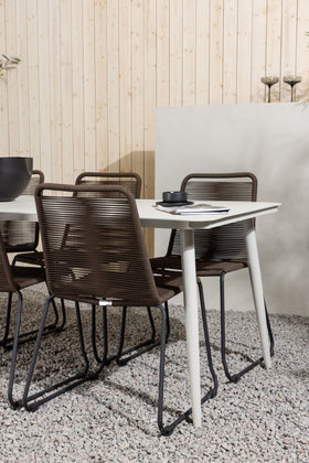 Lina Rechteckige Essgruppe 