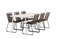 Lina Rechteckige Essgruppe 