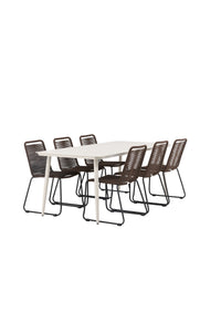 Lina Rechteckige Essgruppe 