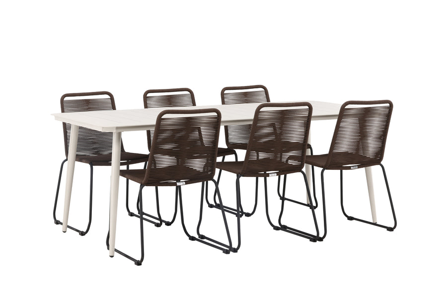 Lina Rechteckige Essgruppe 