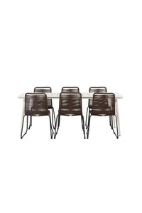 Lina Rechteckige Essgruppe 
