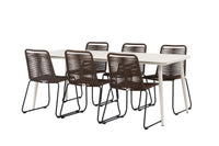 Lina Rechteckige Essgruppe 