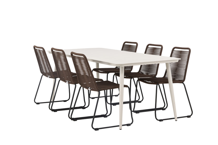 Lina Rechteckige Essgruppe 