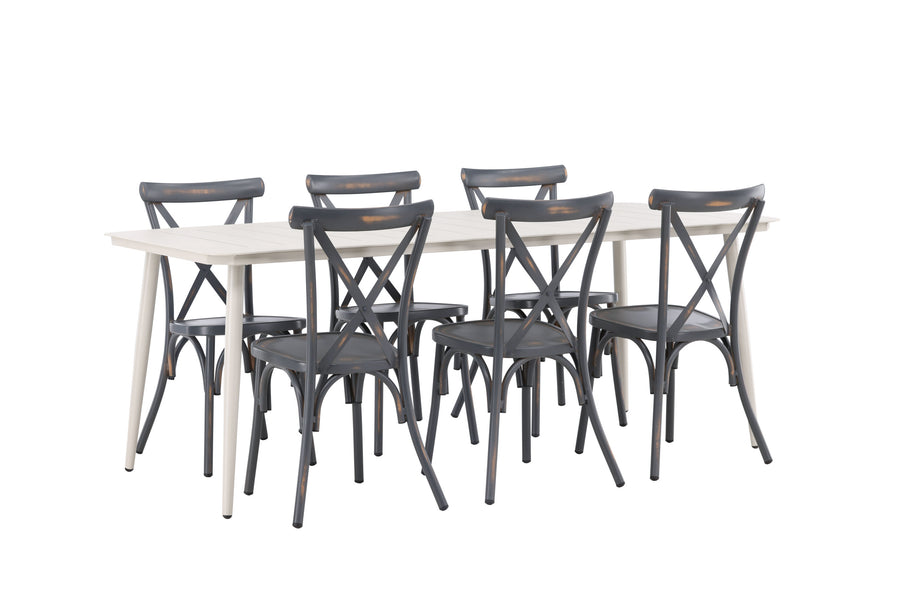 Lina Rechteckige Essgruppe 