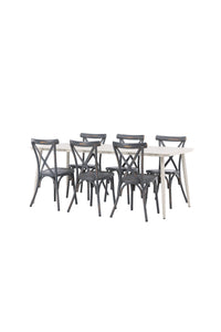 Lina Rechteckige Essgruppe 