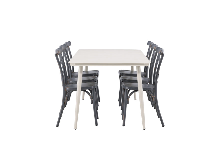 Lina Rechteckige Essgruppe 
