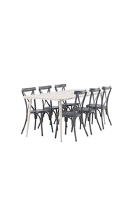 Lina Rechteckige Essgruppe 