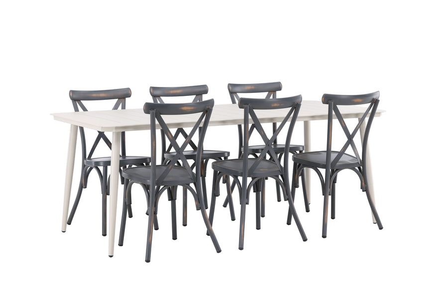 Lina Rechteckige Essgruppe 