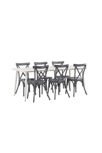 Lina Rechteckige Essgruppe 