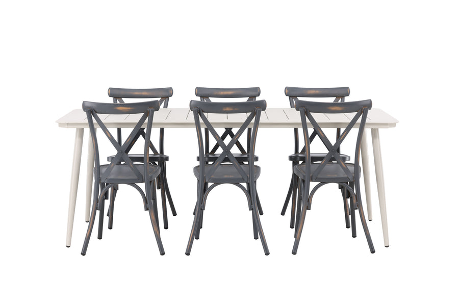 Lina Rechteckige Essgruppe 