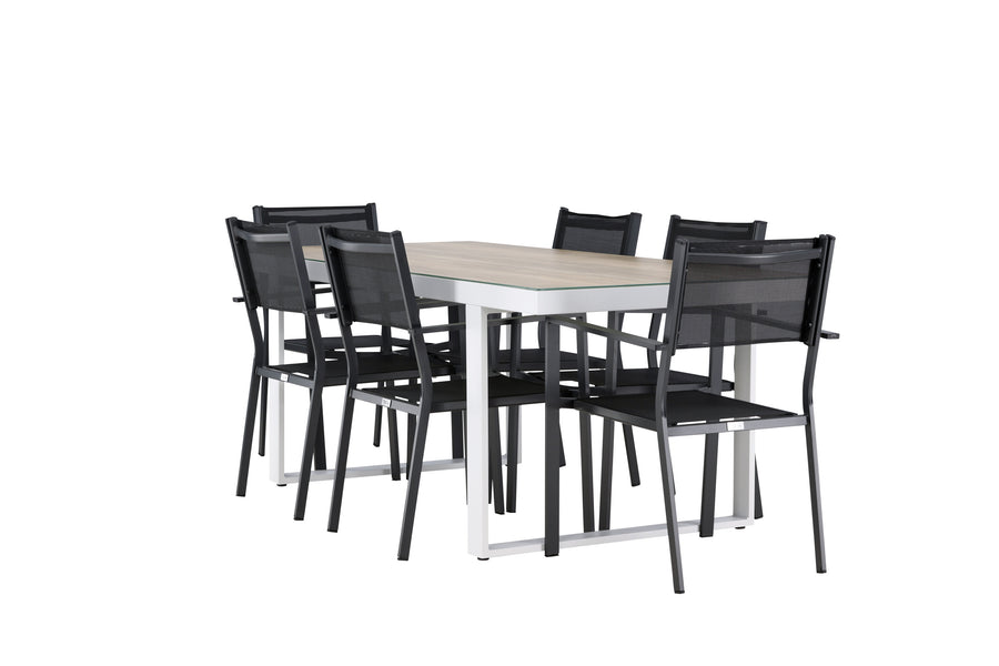 Merlo Rechteckige Essgruppe 