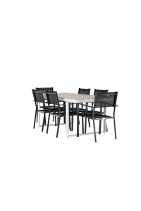 Merlo Rechteckige Essgruppe 