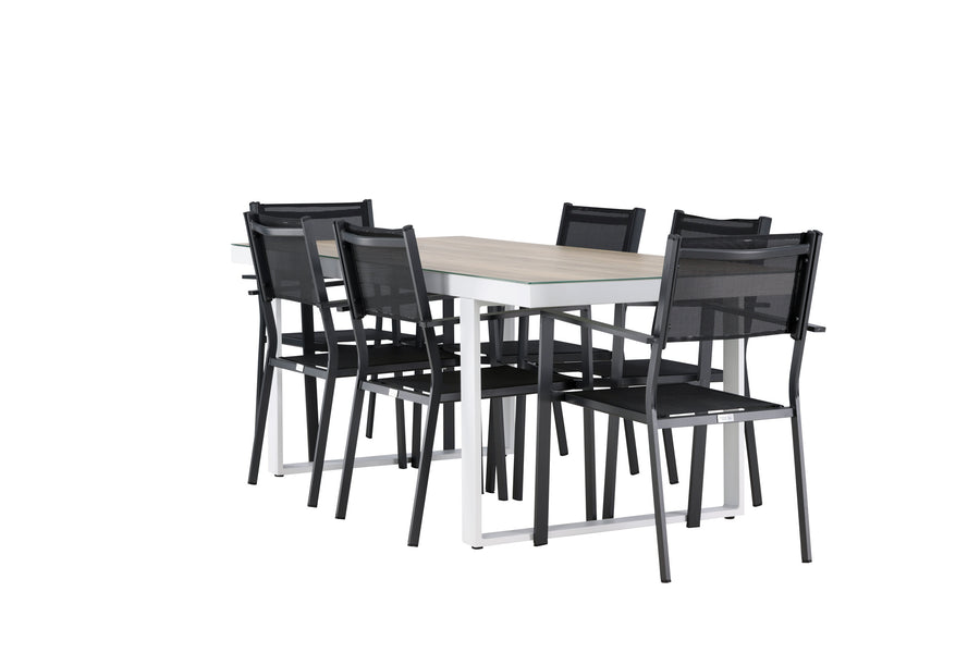 Merlo Rechteckige Essgruppe 